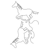 running horse bdr crn 001
